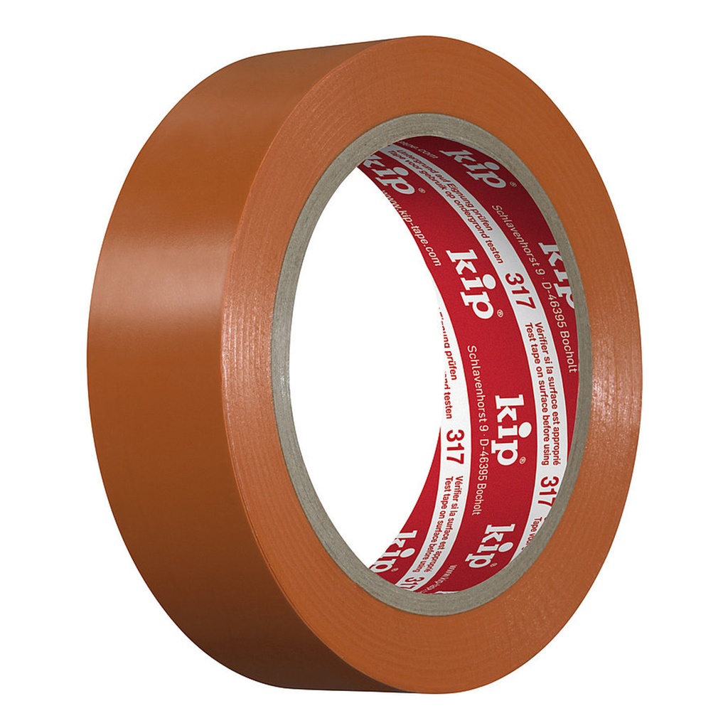 KIP 317-65 PVC Tape oranje 50mmx33m