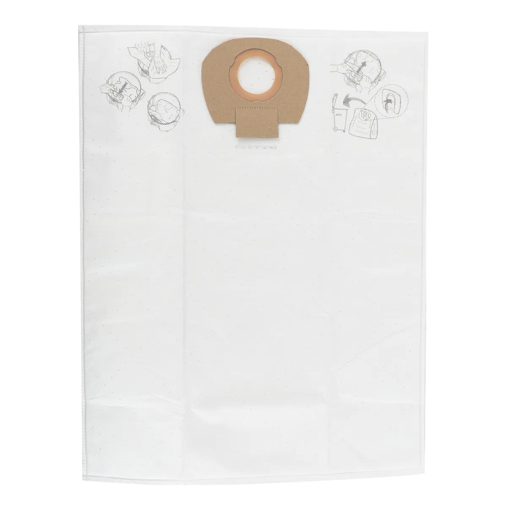 MIRKA Stofzakken fleece voor stofzuiger 1025L (set/5)
