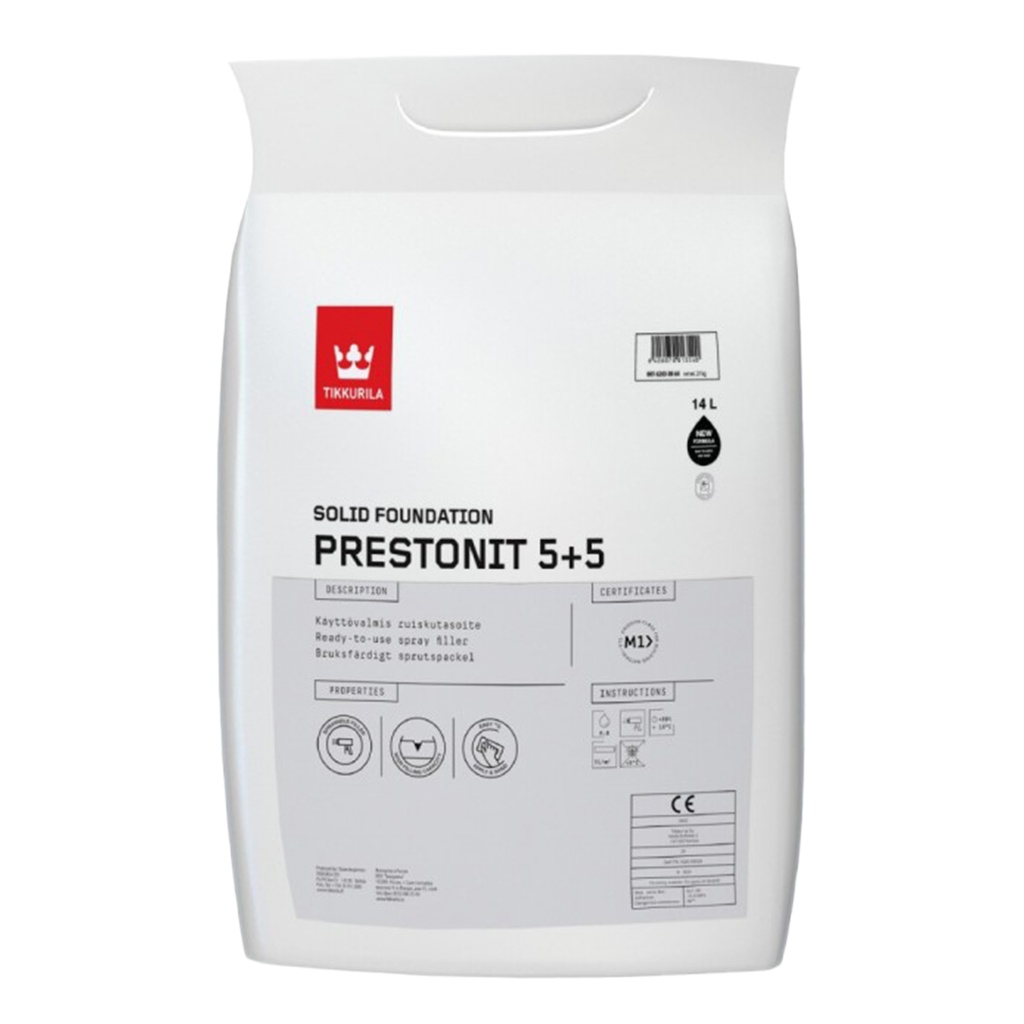 TIKKURILA Prestonit 5+5 Spuitplamuur 14lt