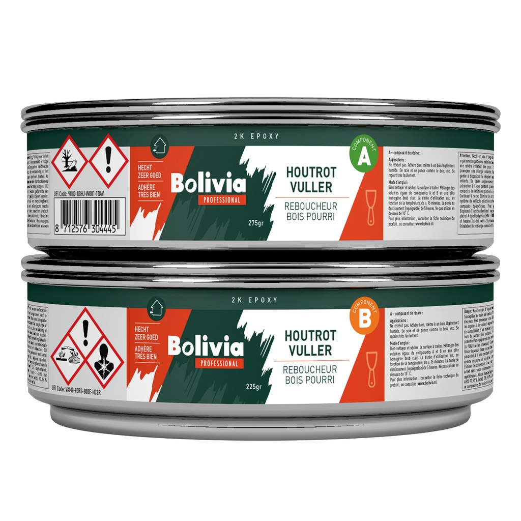 BOLIVIA Houtrotvuller Epoxy set 2 comp.