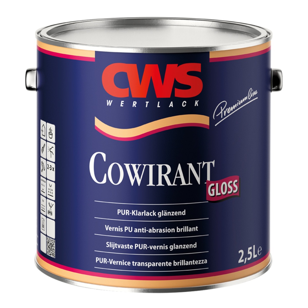 DELTA Klarlack PU 70 AF /CWS Cowirant Glans