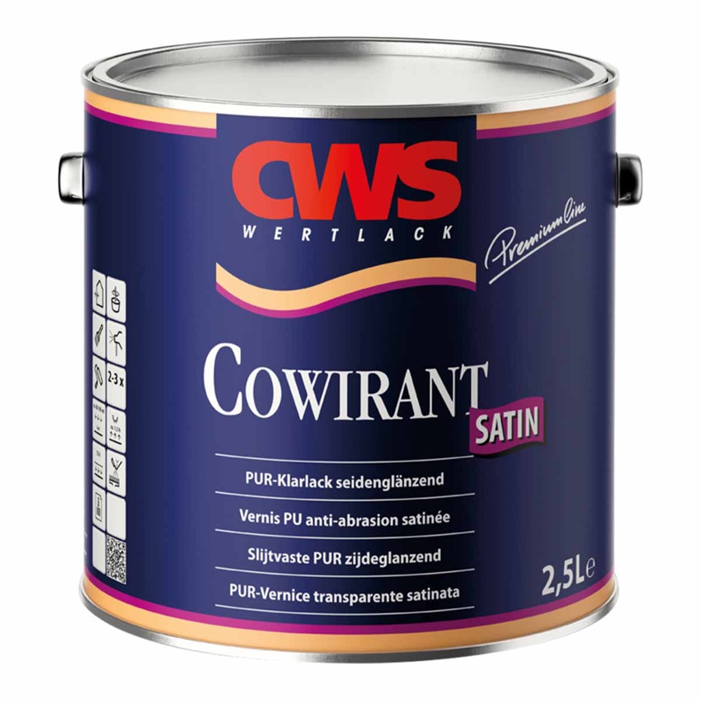 DELTA Klarlack PU 70 AF (CWS Cowirant) Satin