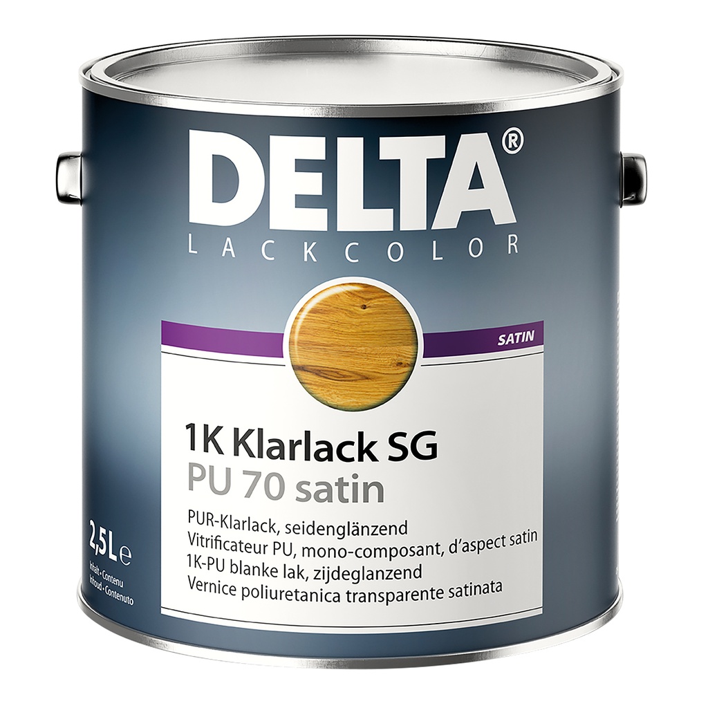 DELTA Klarlack PU 70 AF (CWS Cowirant) Satin