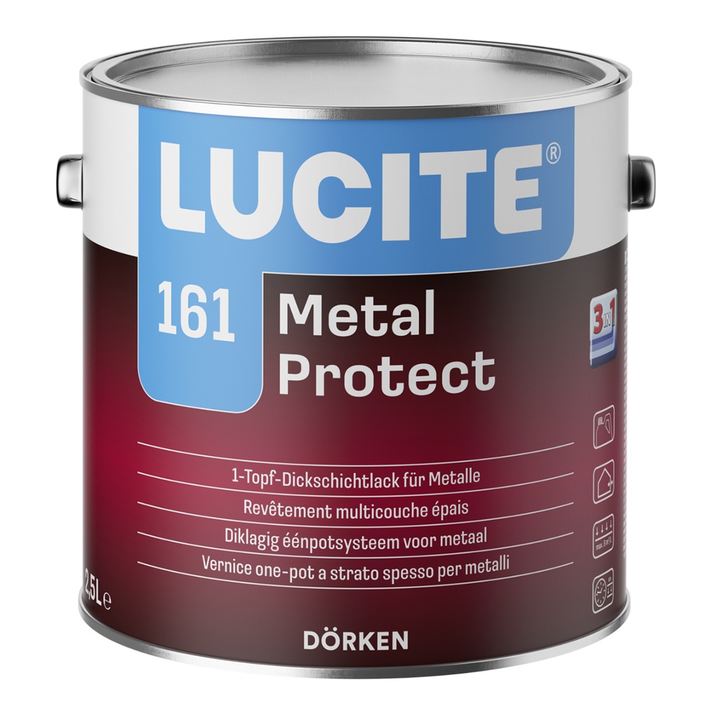 LUCITE 161 MetalProtect / DELTA Metallschutz plus