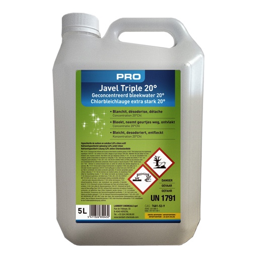 [JAVTRI5CART] Bleekwater 20° 5lt
