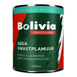 [33580010] BOLIVIA Aqua Kwastplamuur 1lt