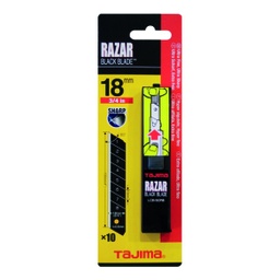 [TJ CB50RBC/K1] Vervangmessen 'Premium' RAZAR BLACK 18mm CB50RBC/K1 (10st)