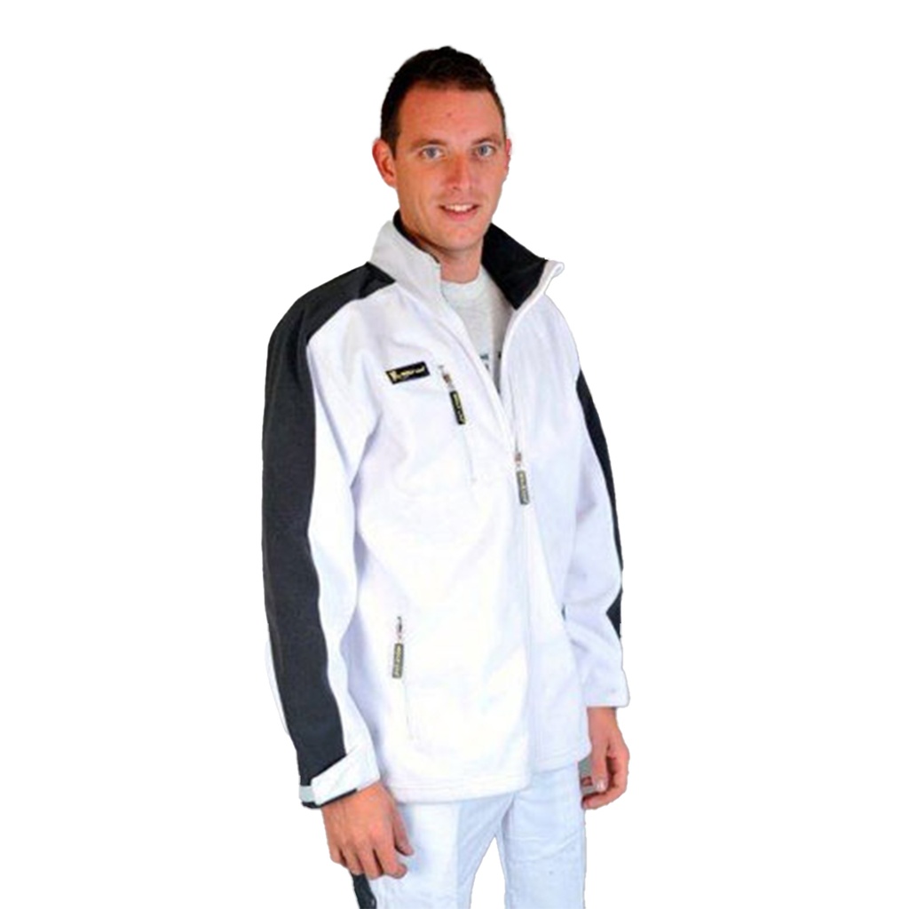 WOLF LINE Polar Fleece wit/grijs