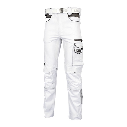 WOLF LINE Schildersbroek Perfecto Full Stretch wit