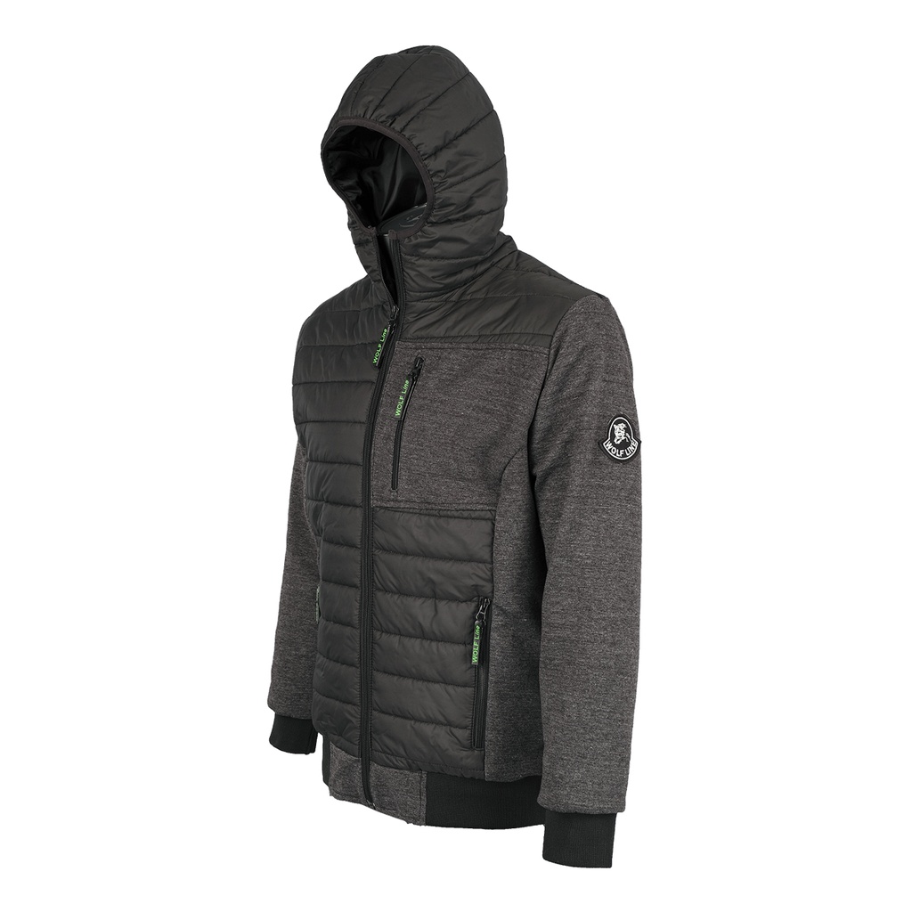 WOLF LINE Hampton Jacket grijs/zwart